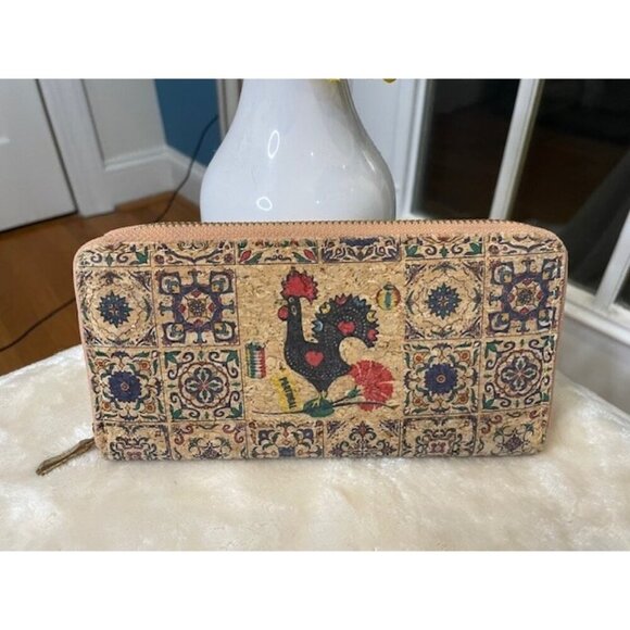Unbranded Handbags - Sustainable Luxury | Long CORK Wallet from Portugal – Eco-Friendly Elegance